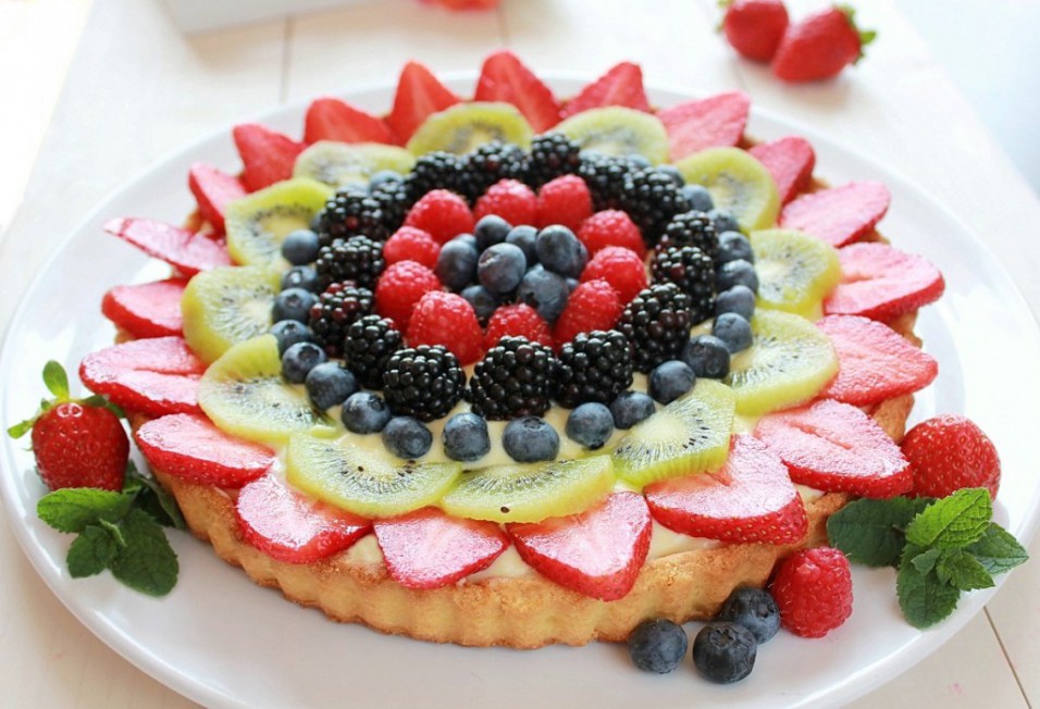 torta di frutta